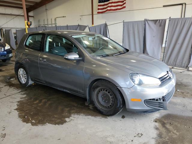 WVWBB7AJ0DW121214 - 2013 VOLKSWAGEN GOLF GRAY photo 4