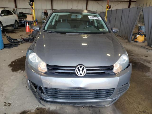 WVWBB7AJ0DW121214 - 2013 VOLKSWAGEN GOLF GRAY photo 5