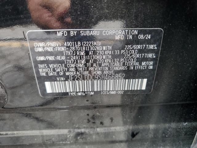 JF2SLDDC9SH466852 - 2025 SUBARU FORESTER PREMIUM Czarny zdjęcie 13