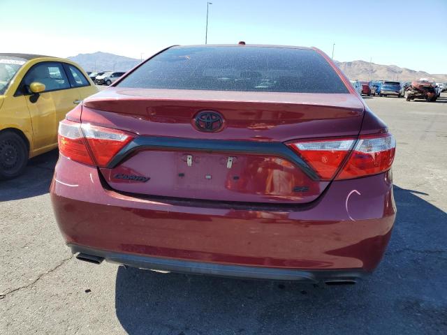 4T1BF1FKXGU566302 - 2016 TOYOTA CAMRY LE RED photo 6