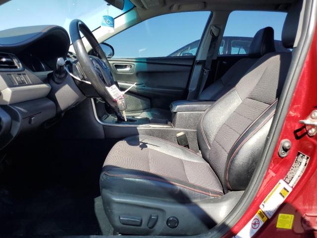 4T1BF1FKXGU566302 - 2016 TOYOTA CAMRY LE RED photo 7