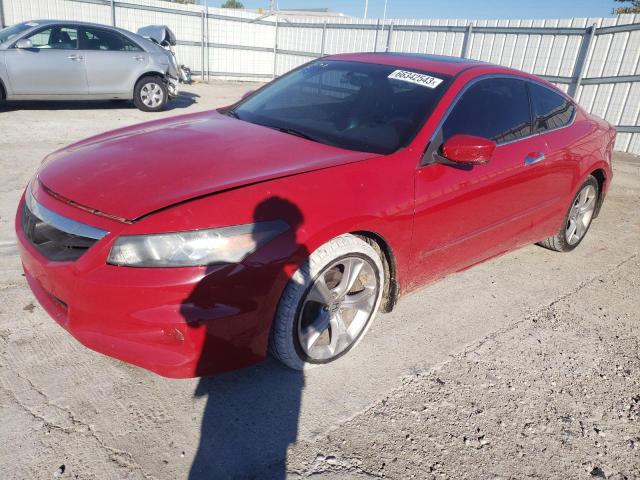 1HGCS2B87BA001215 - 2011 HONDA ACCORD EXL RED photo 1