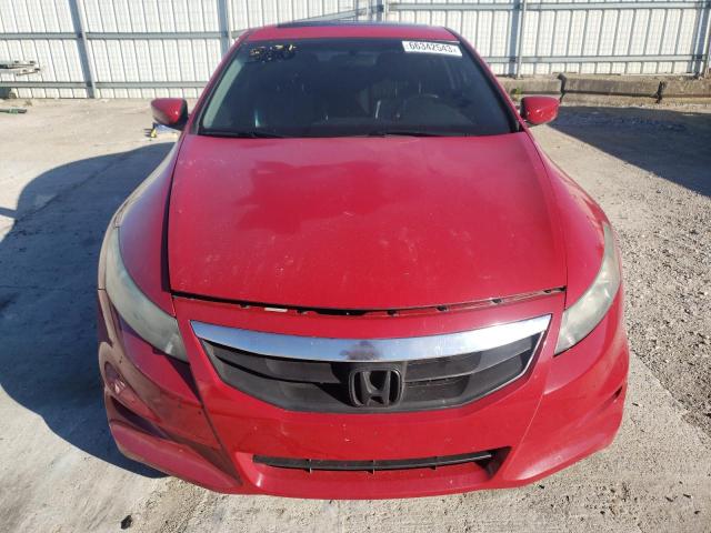 1HGCS2B87BA001215 - 2011 HONDA ACCORD EXL RED photo 5