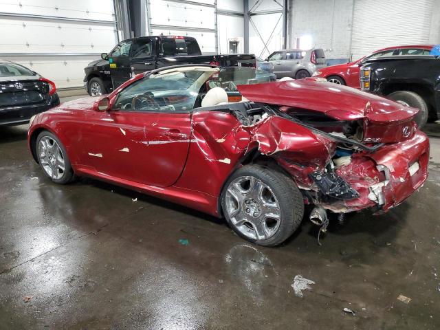 JTHFN45Y179015600 - 2007 LEXUS SC 430 MAROON photo 2