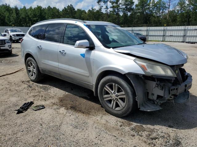 1GNKVGKD9FJ250205 - 2015 CHEVROLET TRAVERSE LT GRAY photo 4