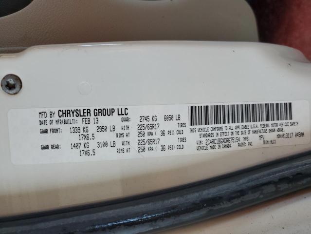 2C4RC1BGXDR675154 - 2013 CHRYSLER TOWN & COU TOURING 白色 照片 13