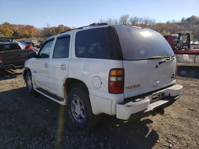 1GKEK63U02J174198 - 2002 GMC YUKON DENA WHITE photo 3