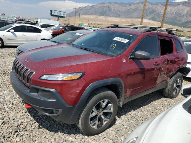 1C4PJMBS5FW710616 - 2015 JEEP CHEROKEE TRAILHAWK 红色 照片 1