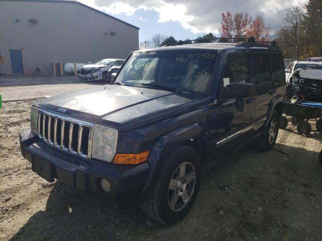 1J4RG4GK1AC130039 - 2010 JEEP COMMANDER SPORT Azul foto 2