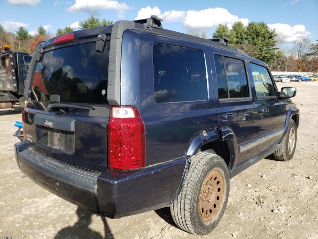 1J4RG4GK1AC130039 - 2010 JEEP COMMANDER SPORT BLUE photo 4