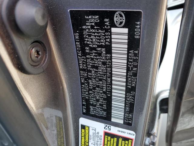 4T1S31AK1PU612518 - 2023 TOYOTA CAMRY SE NIGHT SHADE GRAY photo 24