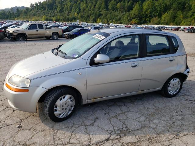 KL1TD66617B797199 - 2007 CHEVROLET AVEO BASE Gümüş foto 1