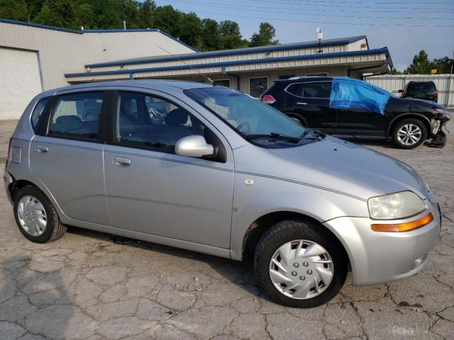 KL1TD66617B797199 - 2007 CHEVROLET AVEO BASE Gümüş foto 4