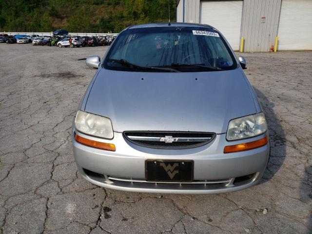 KL1TD66617B797199 - 2007 CHEVROLET AVEO BASE Gümüş foto 5