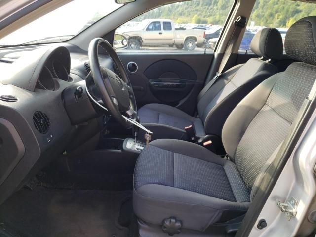 KL1TD66617B797199 - 2007 CHEVROLET AVEO BASE Gümüş foto 7