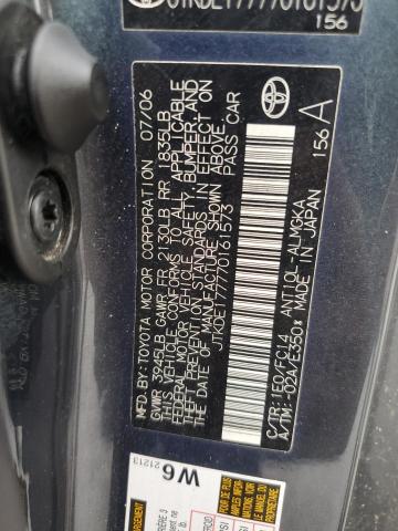 JTKDE177770161573 - 2007 TOYOTA SCION TC Boz foto 12