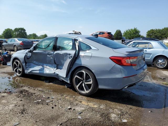 1HGCV2F36MA029306 - 2021 HONDA ACCORD SPORT 蓝色 照片 2