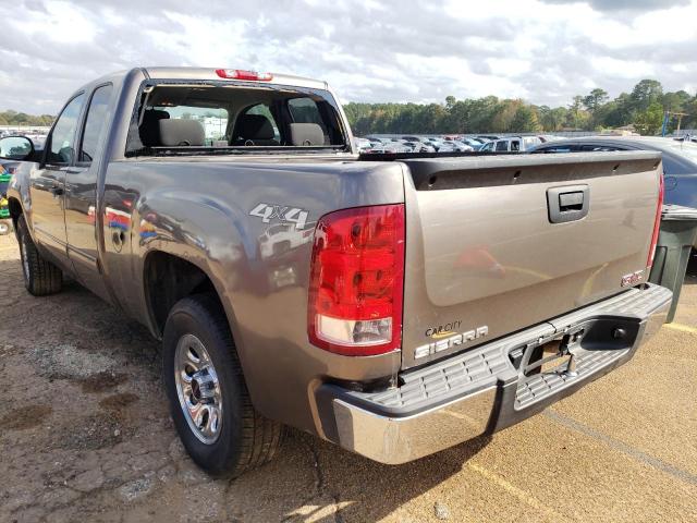 1GTR2UEA4CZ349463 - 2012 GMC SIERRA K1500 SL GRAY photo 3