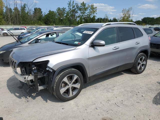 1C4PJLDB5KD419420 - 2019 JEEP CHEROKEE LIMITED GRAY photo 1