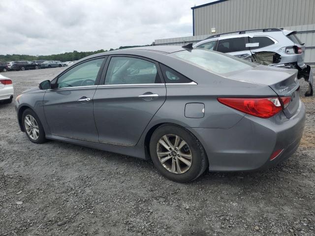 5NPEC4AC2EH934815 - 2014 HYUNDAI SONATA SE GRAY photo 2