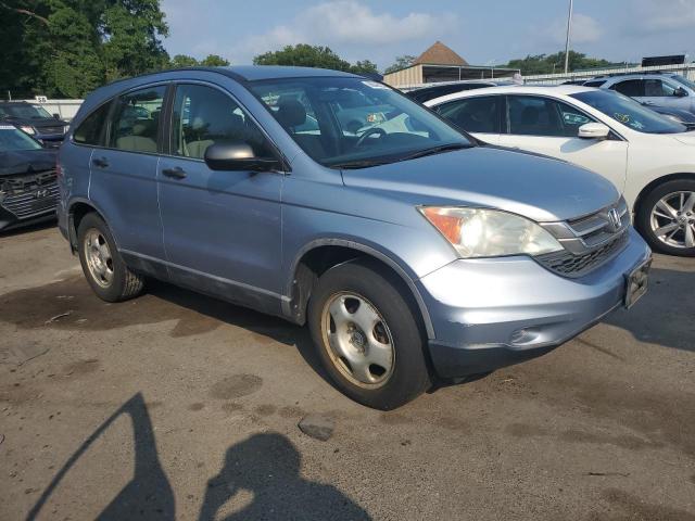 5J6RE4H36AL080901 - 2010 HONDA CR-V LX BLUE photo 4