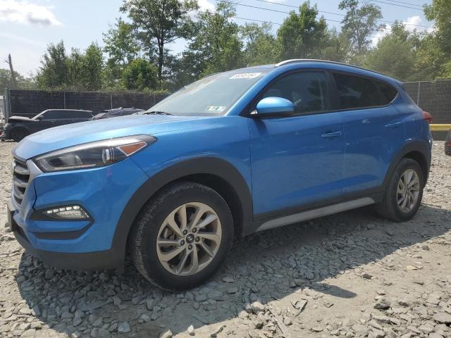 KM8J3CA4XJU640463 - 2018 HYUNDAI TUCSON SEL BLUE photo 1