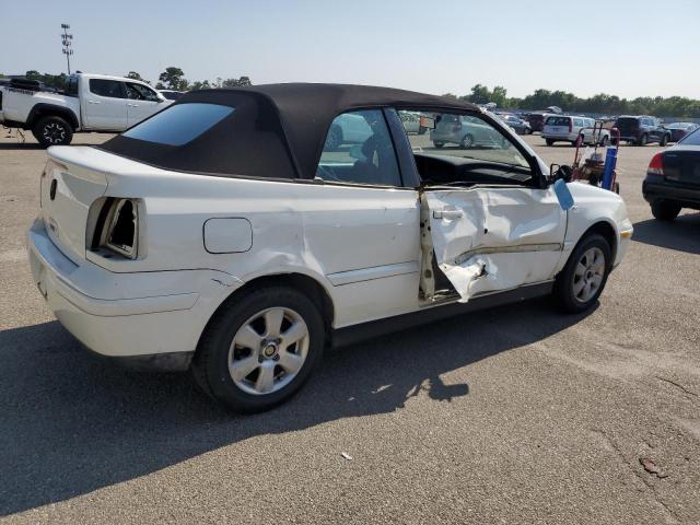3VWDC21V41M817305 - 2001 VOLKSWAGEN CABRIO GLX WHITE photo 3