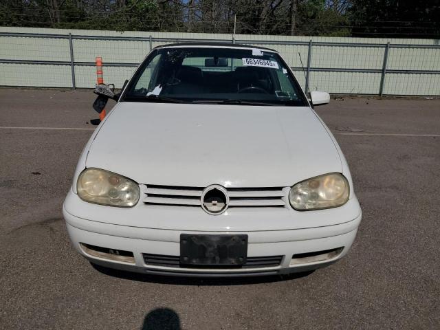 3VWDC21V41M817305 - 2001 VOLKSWAGEN CABRIO GLX WHITE photo 5