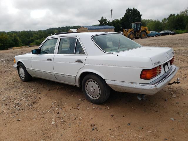 WDBCA24D4KA456744 - 1989 MERCEDES-BENZ 300 SE WHITE photo 2