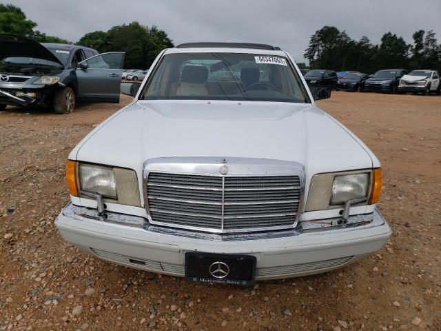 WDBCA24D4KA456744 - 1989 MERCEDES-BENZ 300 SE WHITE photo 5