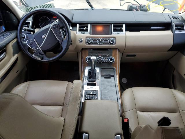 SALSF2D48CA721108 - 2012 LAND ROVER RANGE ROVE HSE BLACK photo 8