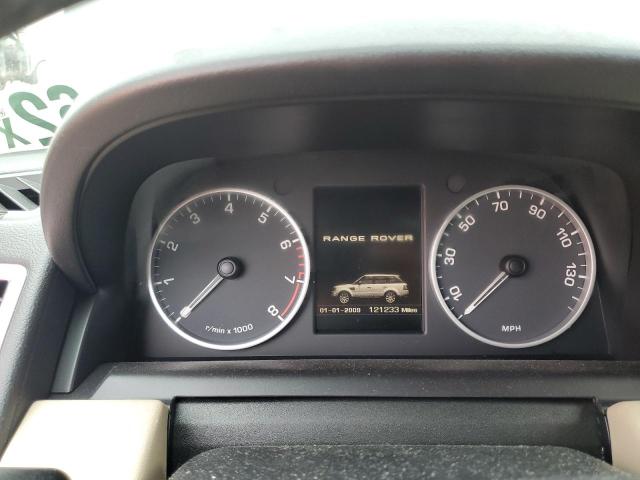 SALSF2D48CA721108 - 2012 LAND ROVER RANGE ROVE HSE BLACK photo 9