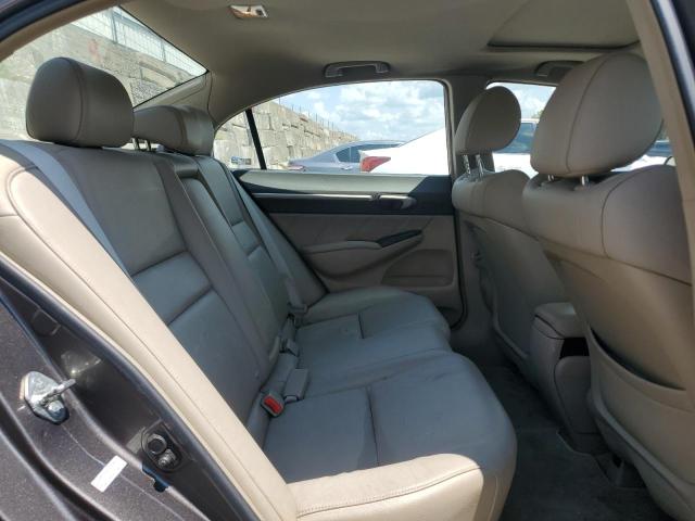 19XFA16969E010202 - 2009 HONDA CIVIC EXL GRAY photo 10