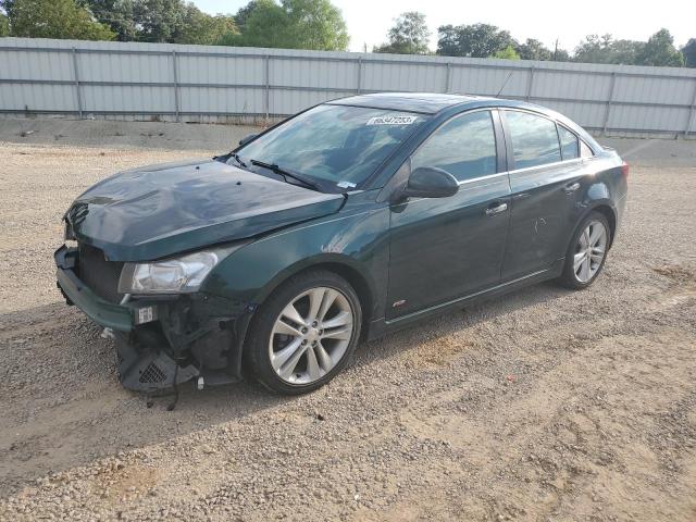 1G1PG5SB2F7248930 - 2015 CHEVROLET CRUZE LTZ GREEN photo 1