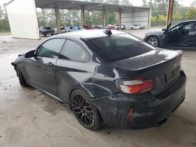 WBS2U7C03L7E15628 - 2020 BMW M2 COMPETITION Чорний фото 2