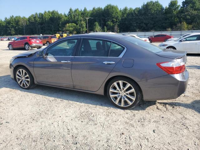 1HGCR2F82EA205611 - 2014 HONDA ACCORD EXL GRAY photo 2