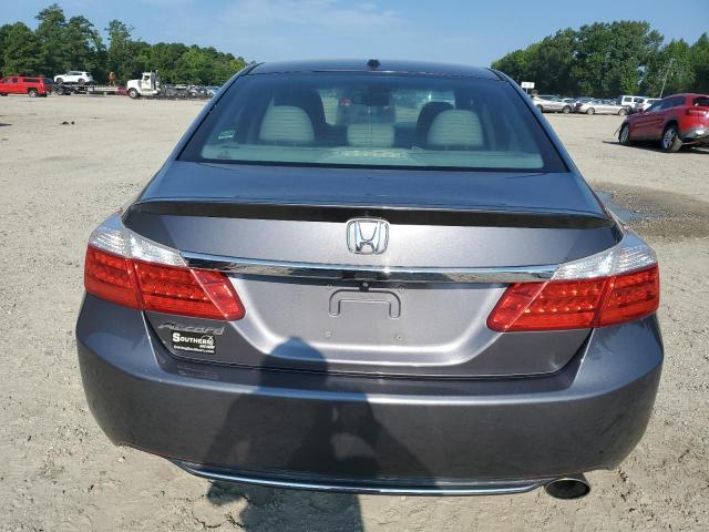 1HGCR2F82EA205611 - 2014 HONDA ACCORD EXL GRAY photo 6