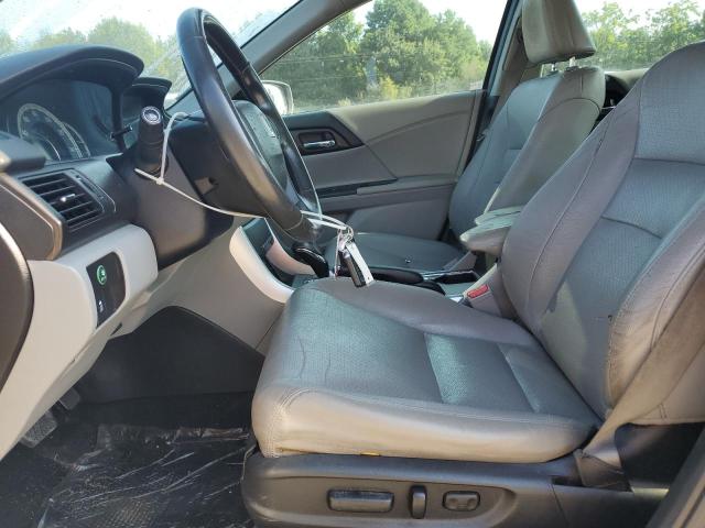 1HGCR2F82EA205611 - 2014 HONDA ACCORD EXL GRAY photo 7