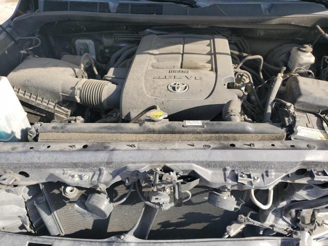 5TFRM5F19HX114767 - 2017 TOYOTA TUNDRA DOUBLE CAB SR/SR5 GRAY photo 11