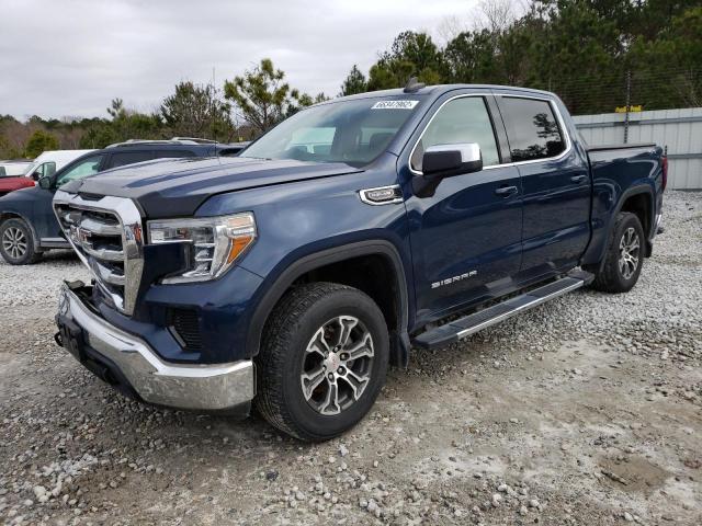 1GTU9BED5KZ414498 - 2019 GMC SIERRA K1500 SLE BLUE photo 1