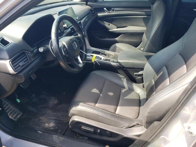 1HGCV2F37MA027967 - 2021 HONDA ACCORD SPORT ვერცხლისფერი ფოტო 7