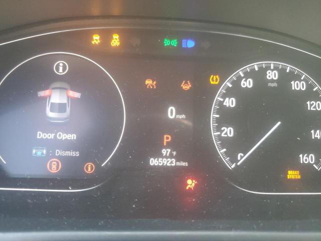 1HGCV2F37MA027967 - 2021 HONDA ACCORD SPORT ვერცხლისფერი ფოტო 9