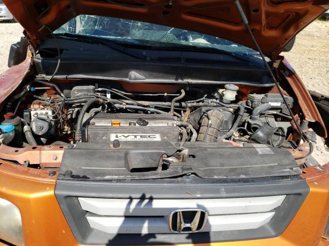 5J6YH28717L013061 - 2007 HONDA ELEMENT EX ORANGE photo 12