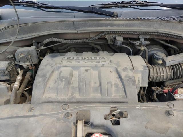 2HKYF18697H532313 - 2007 HONDA PILOT EXL MAROON photo 7