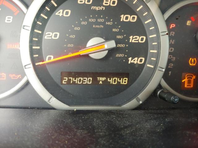 2HKYF18697H532313 - 2007 HONDA PILOT EXL MAROON photo 8