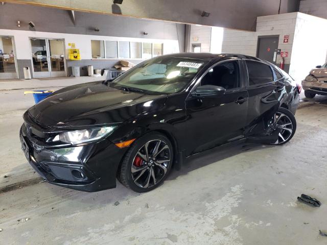 2HGFC2F87KH590627 - 2019 HONDA CIVIC SPORT BLACK photo 1