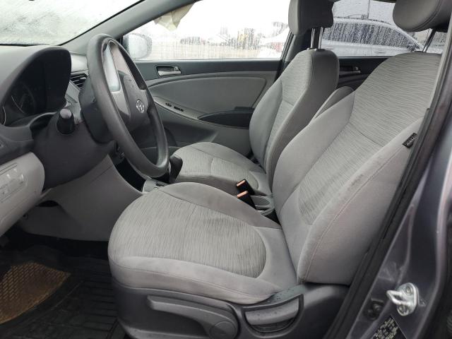 KMHCT4AE1HU242687 - 2017 HYUNDAI ACCENT SE GRAY photo 13