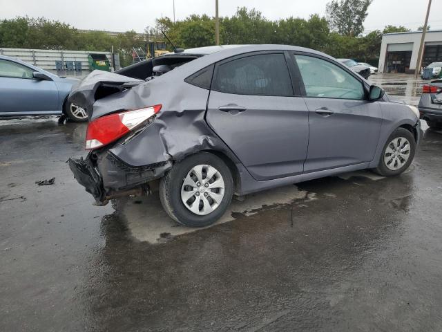 KMHCT4AE1HU242687 - 2017 HYUNDAI ACCENT SE GRAY photo 6