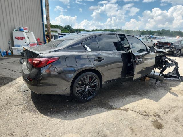 JN1EV7AR3JM438893 - 2018 INFINITI Q50 LUXE GRAY photo 3