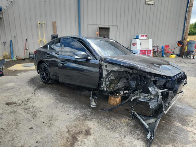 JN1EV7AR3JM438893 - 2018 INFINITI Q50 LUXE GRAY photo 4